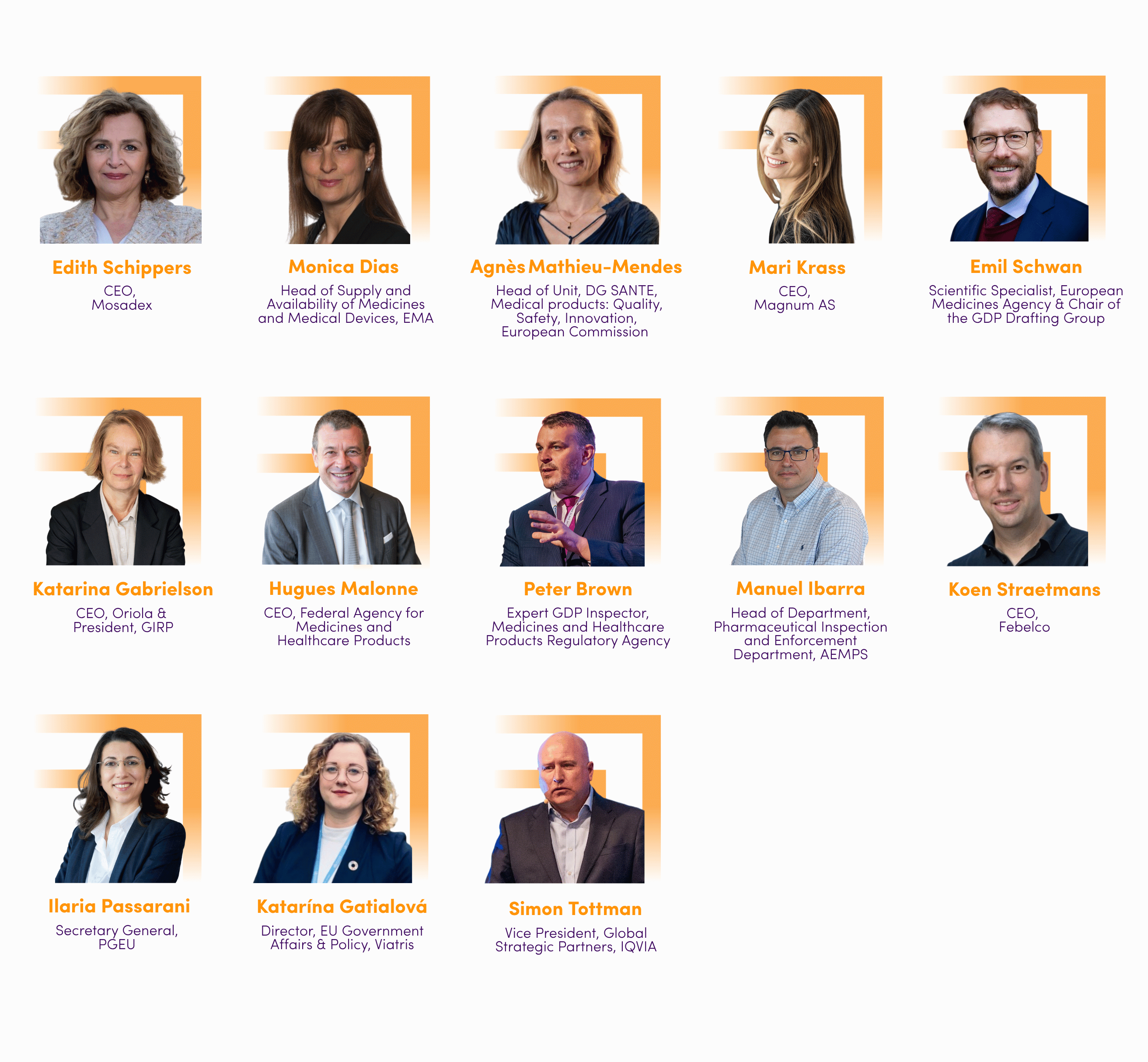 Confirmed speakers 08.24